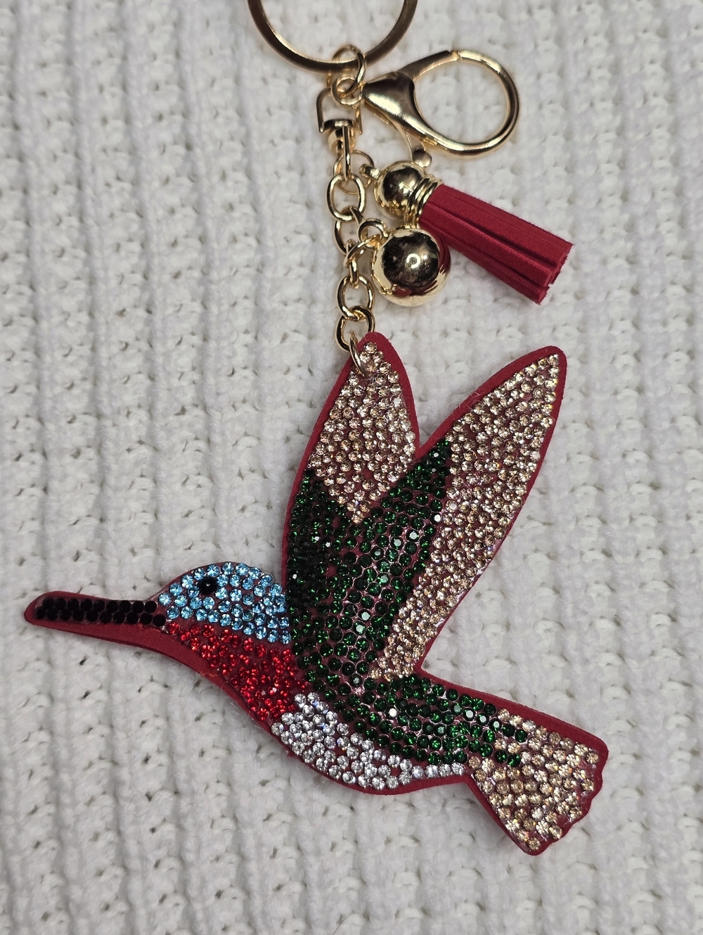 Rhinestone Statement Keychains or Bag Charms Western Animal - Picture 6 of 6
